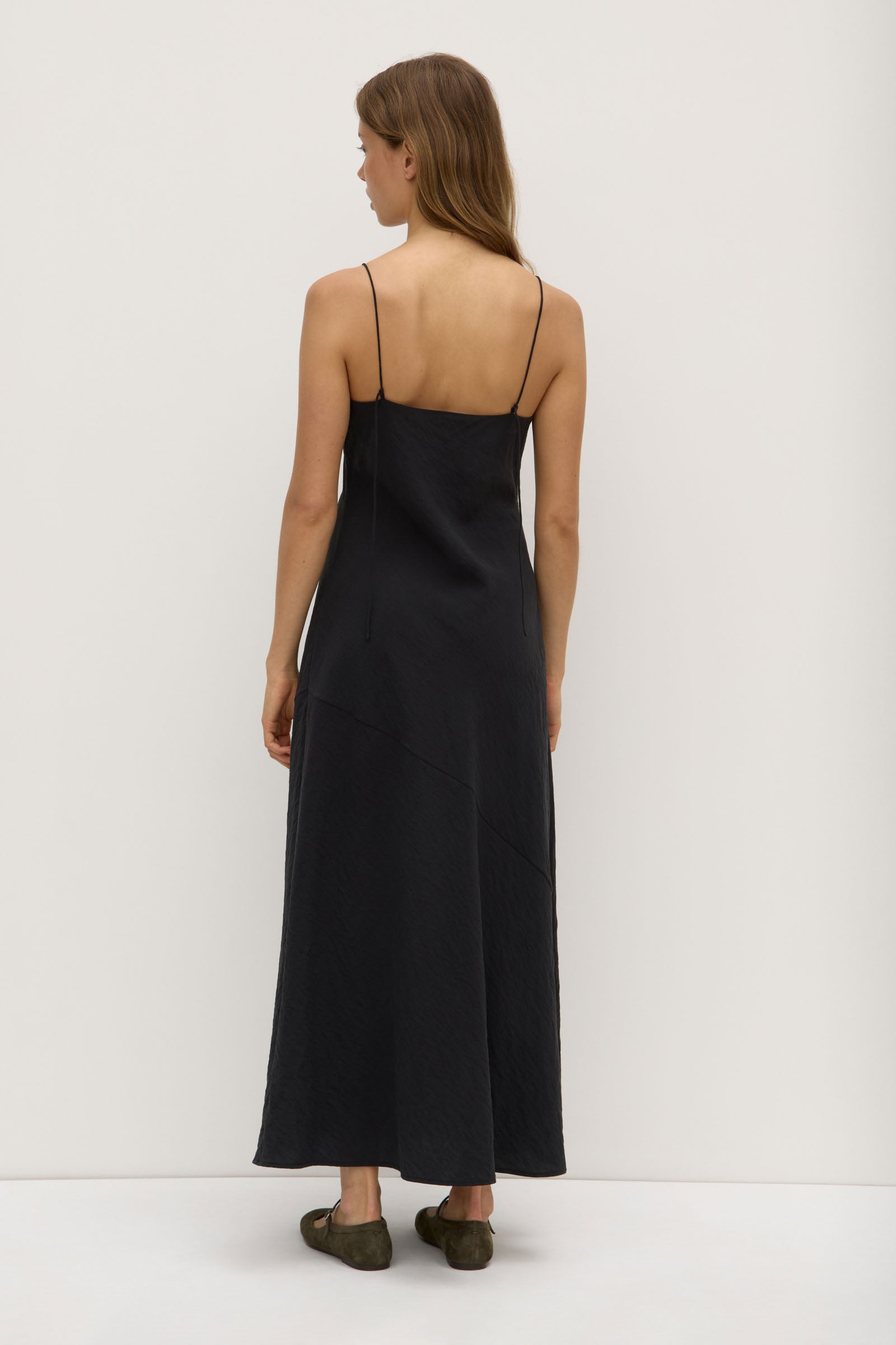 Heather R Silk Heather Silk Blend Maxi Dress - Assembly Label International