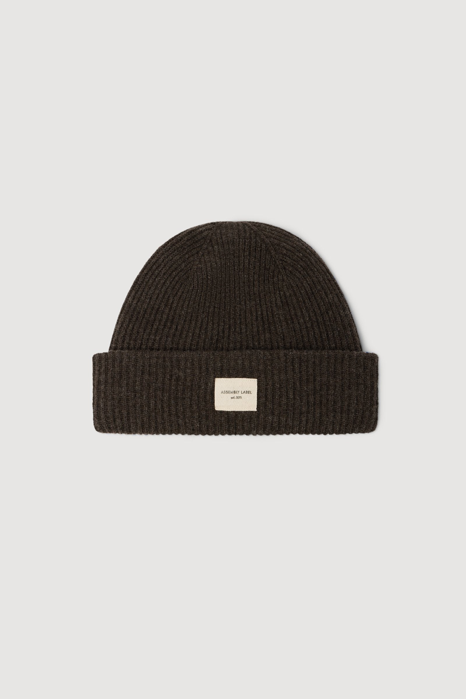 Wool Rib Beanie
