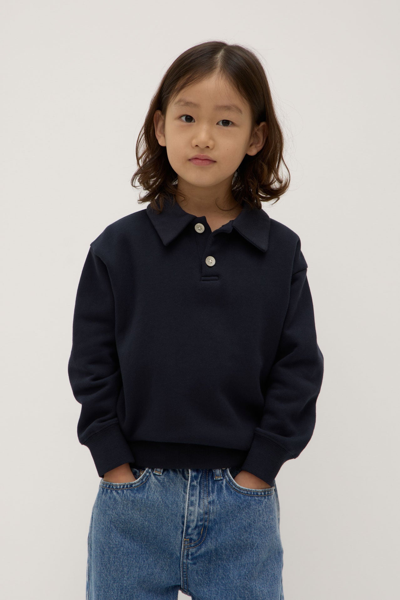 Kids Fleece Polo