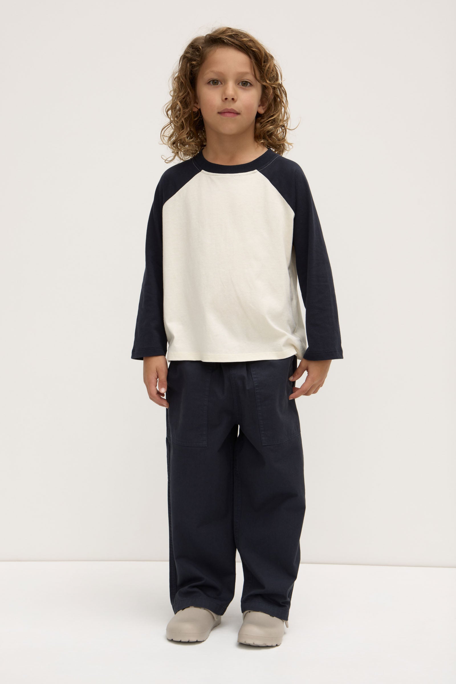 Kids Raglan Long Sleeve Tee