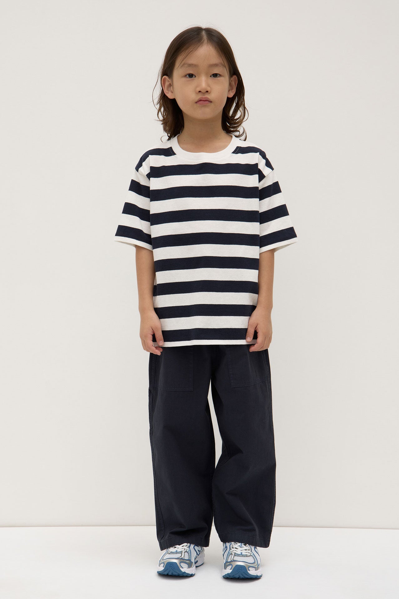 Kids Wide Stripe Tee