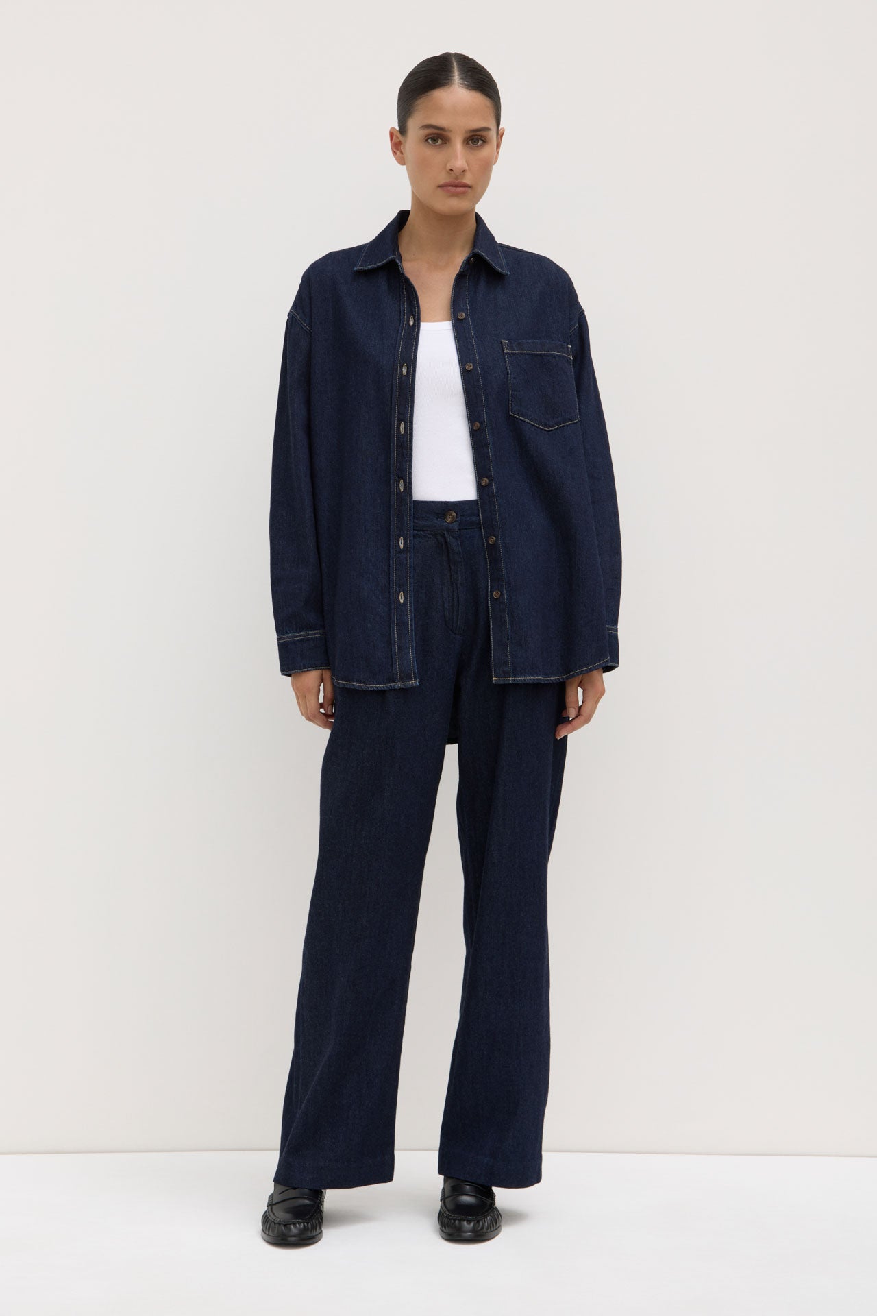 Kiera Recycled Denim Shirt