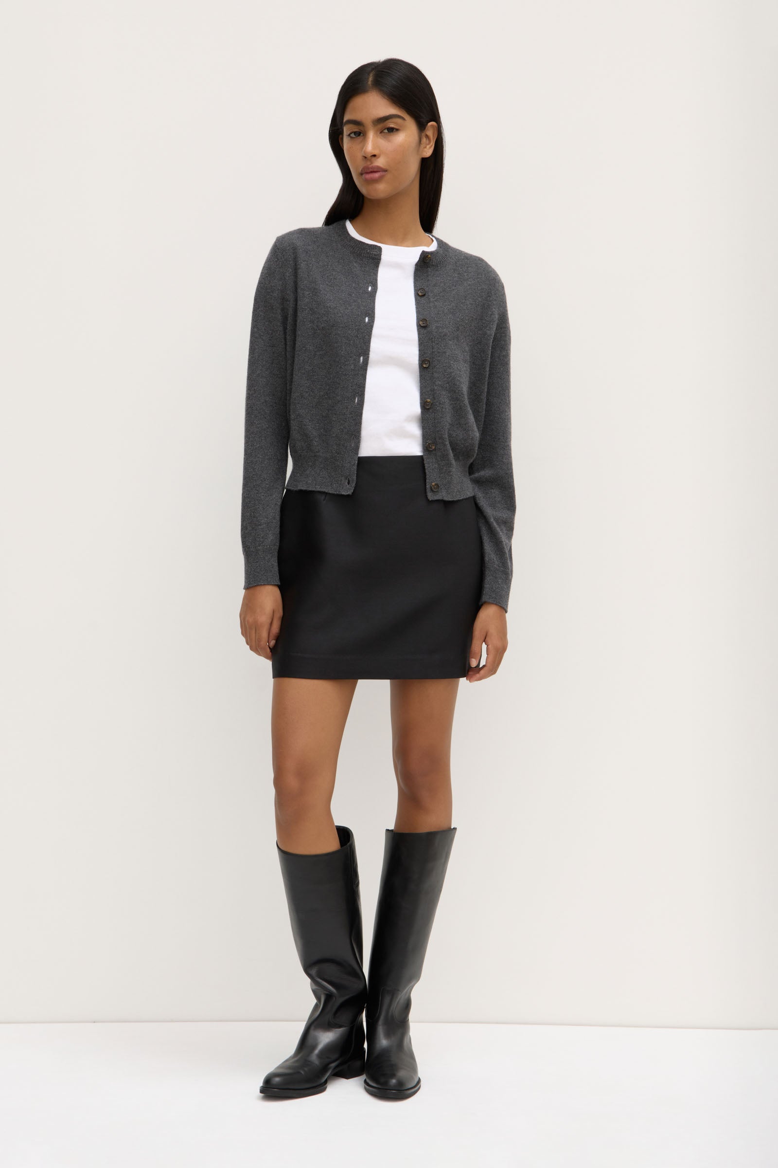 Lara Cashmere Knit Cardigan
