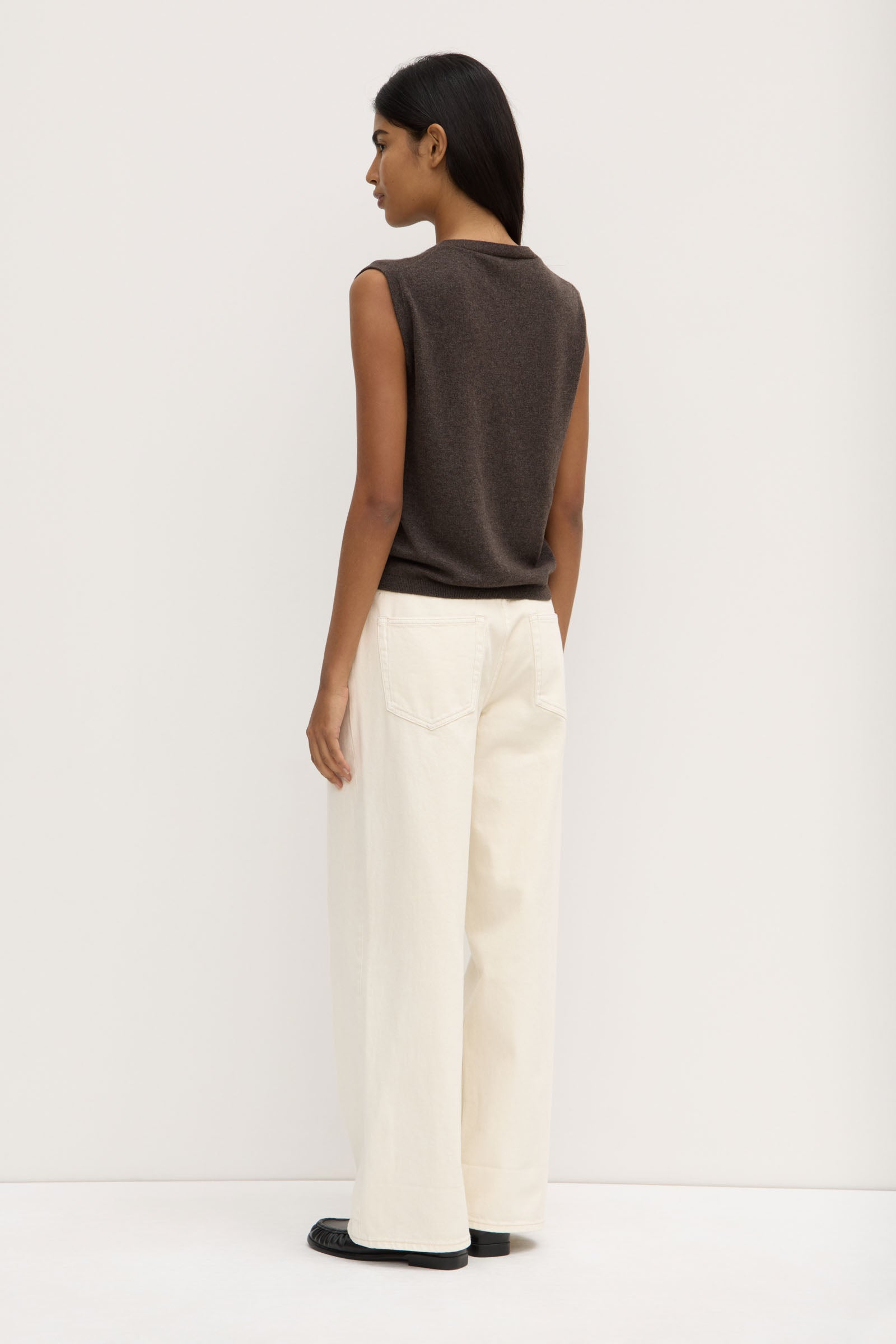 Lara Cashmere Knit Tank