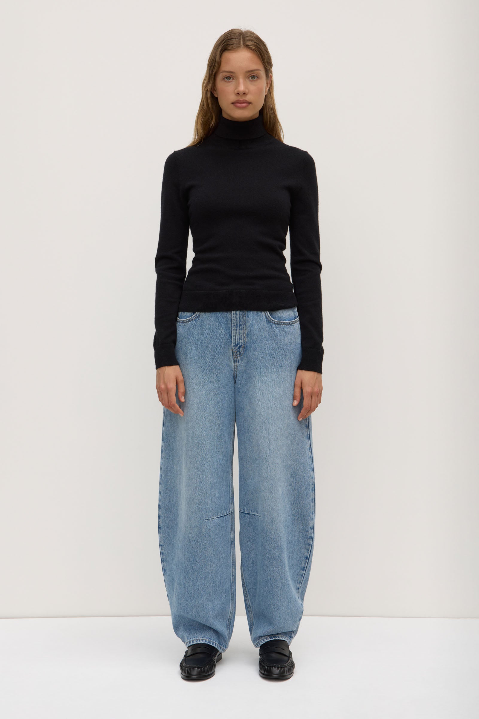 Lara Cashmere Long Sleeve Top