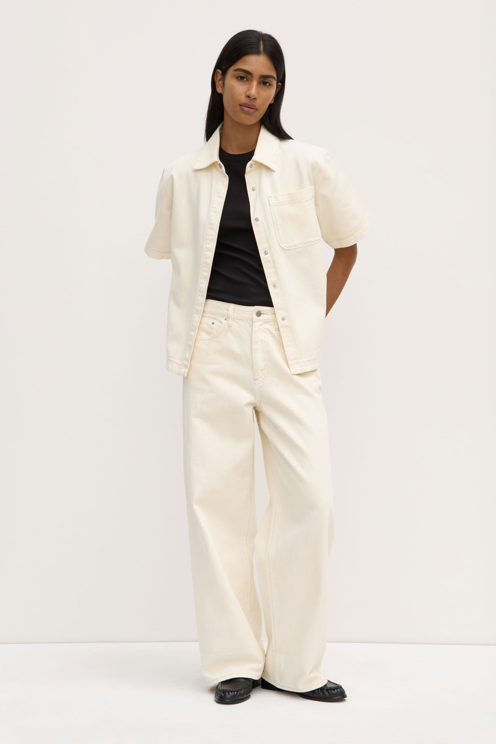 Marlow Boxy Denim Shirt