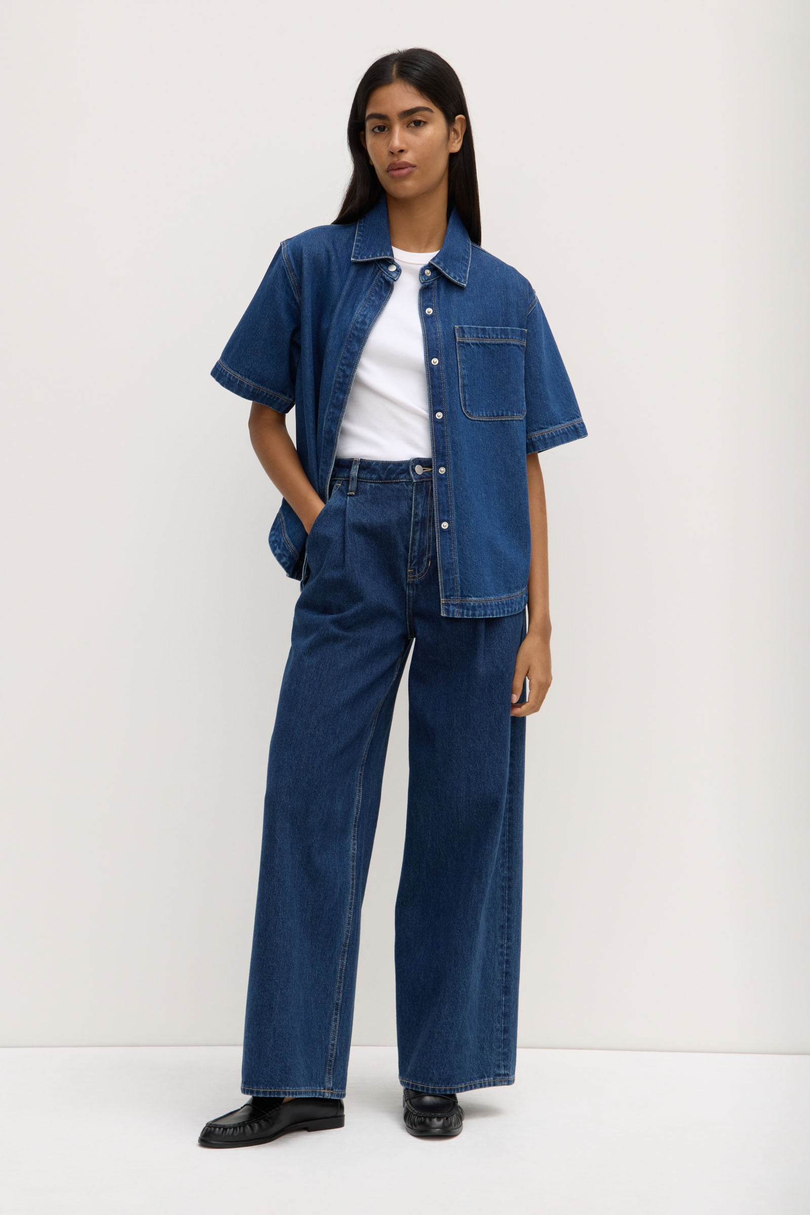 Marlow Boxy Denim Shirt