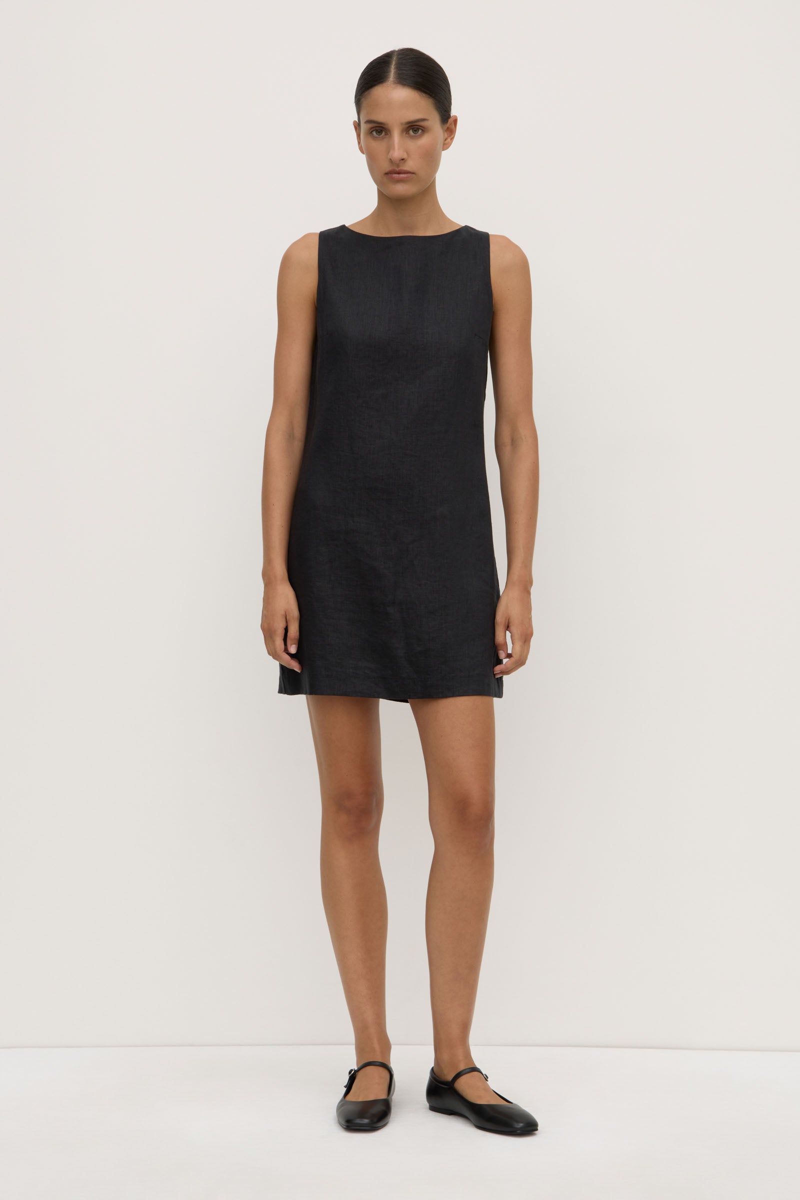 Nadine Linen Mini Dress