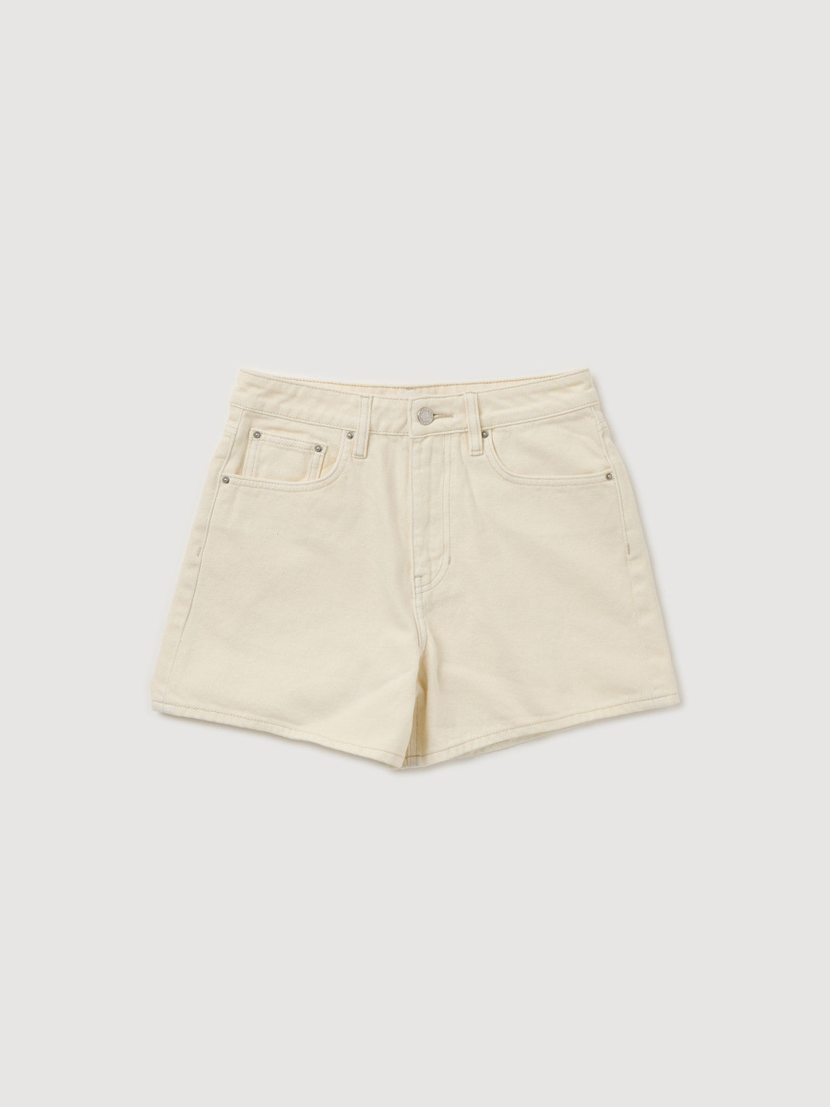 Re-Worn Cotton Denim Short