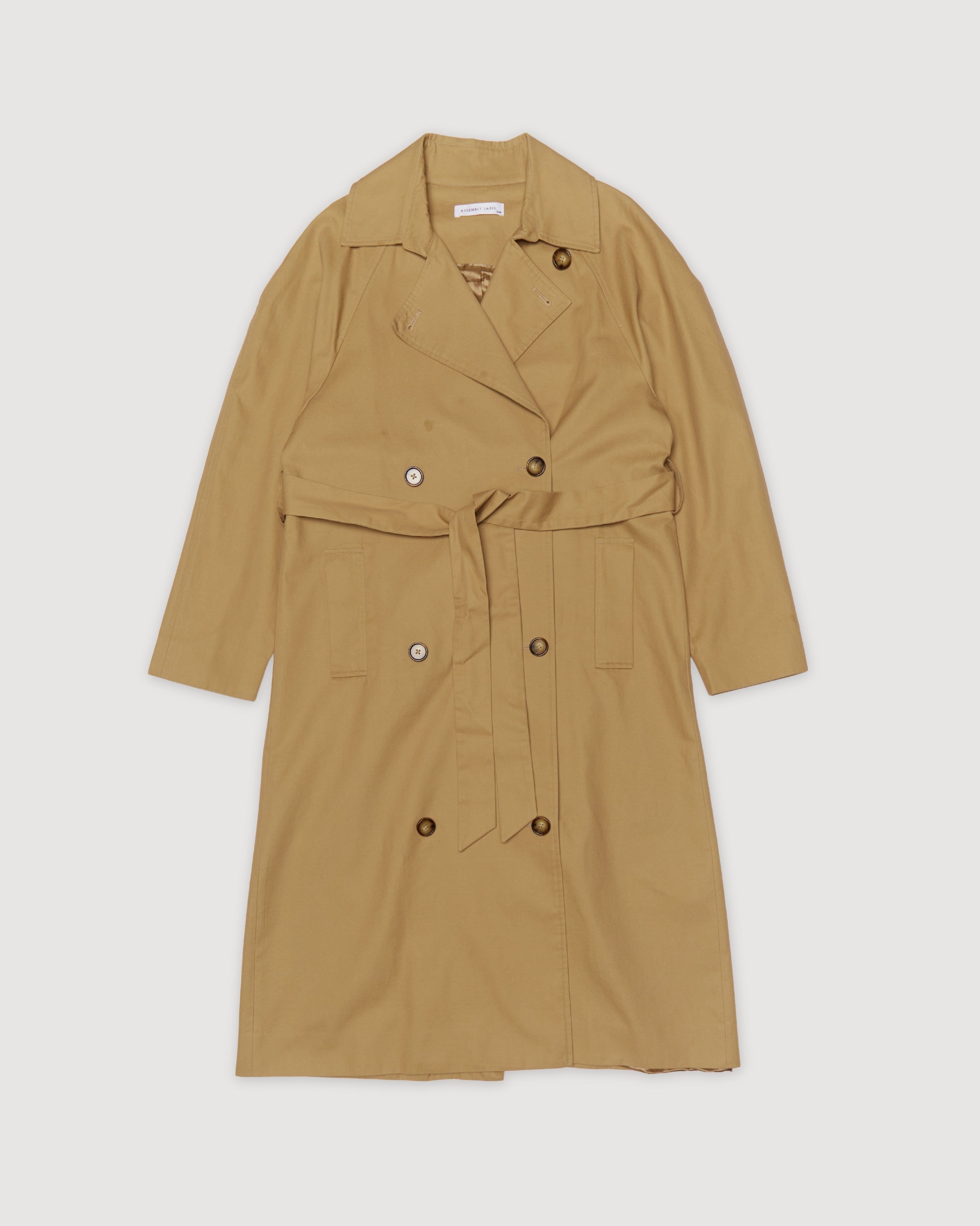 Re-Worn Cotton Trench