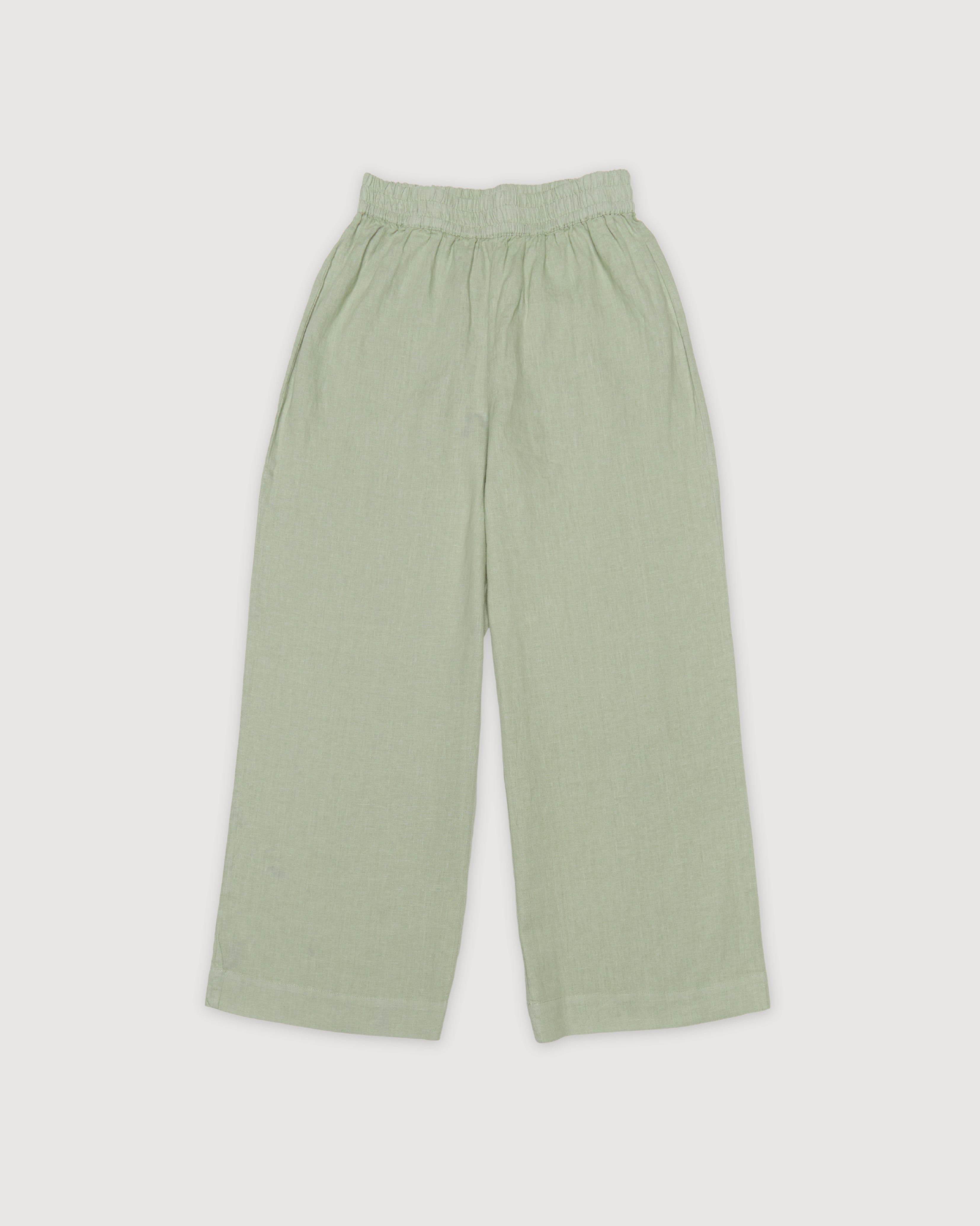 Re-Worn Linen Textured Pant