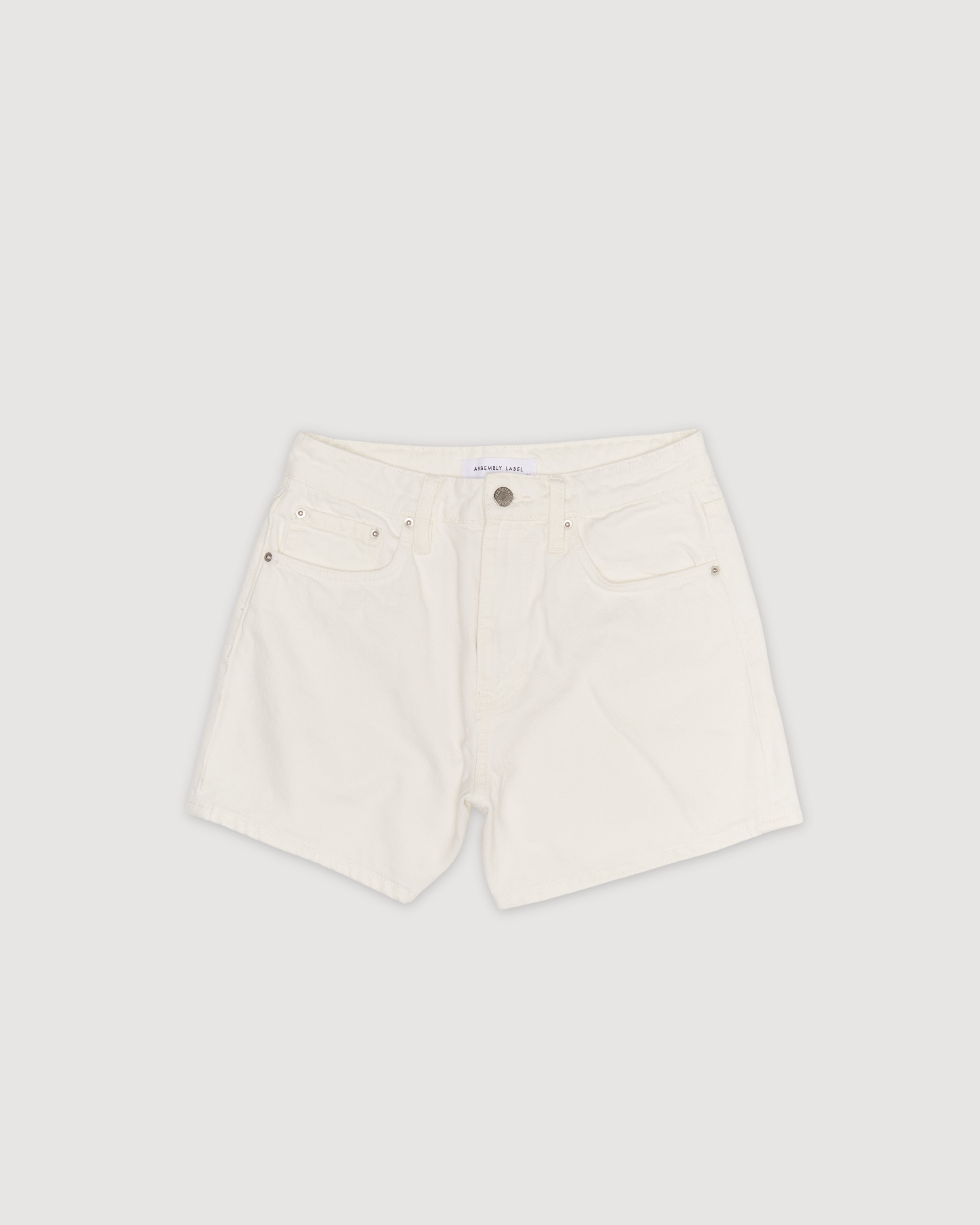 Re-Worn Womens Cotton Denim Short
