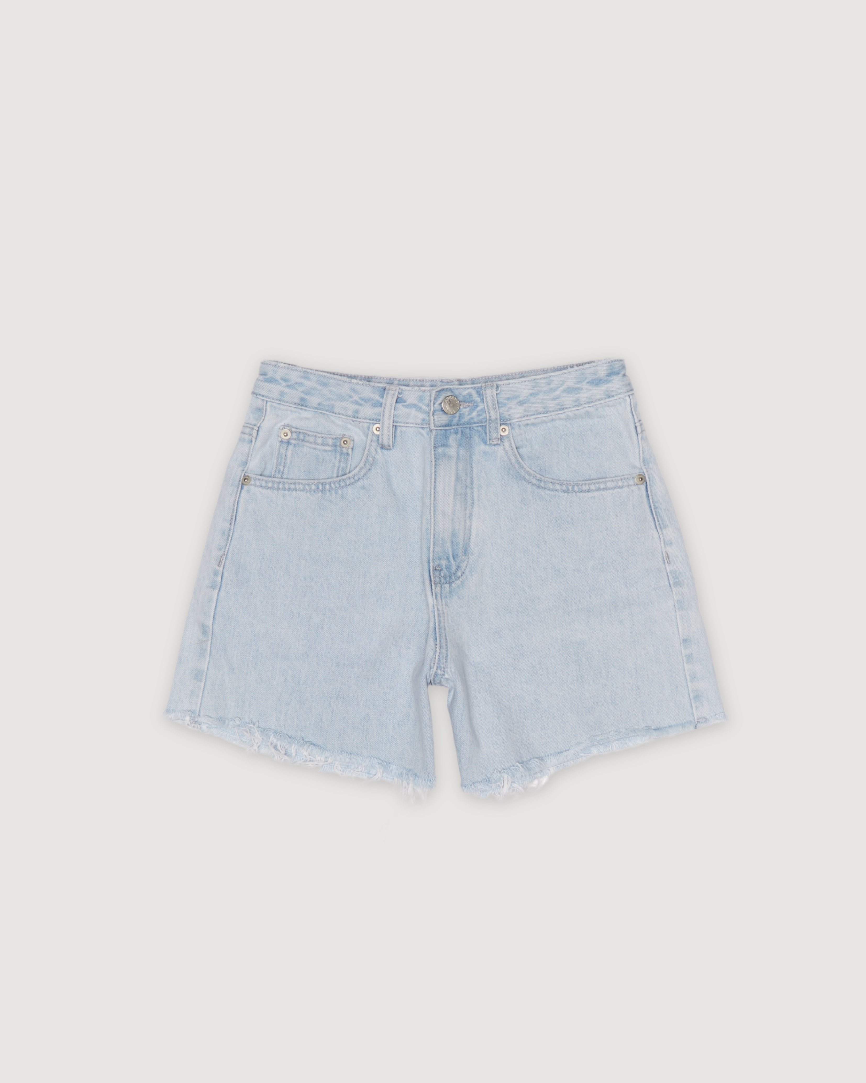 Re-Worn Womens Cotton Denim Vintage Short