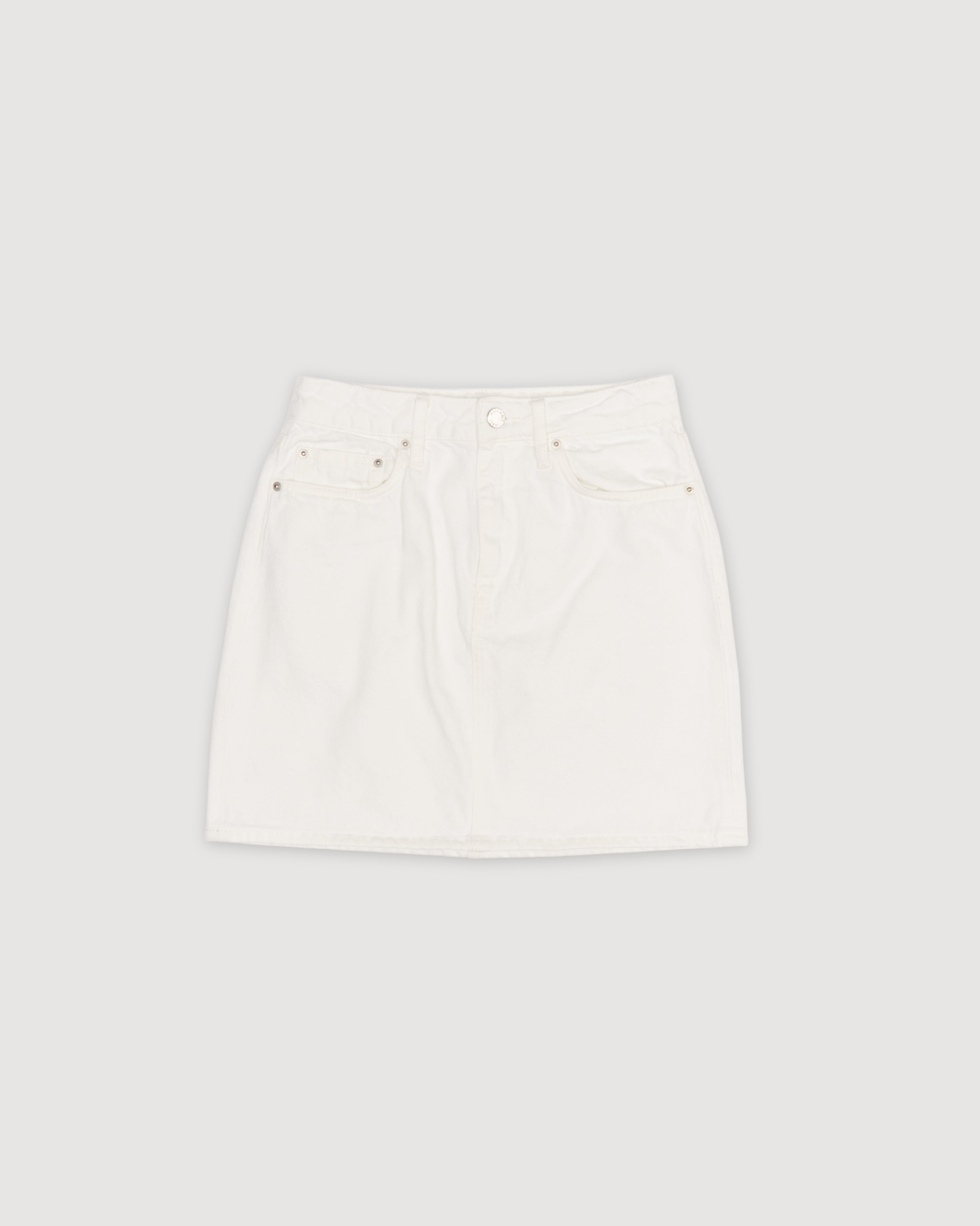 Re-Worn Womens Cotton Mini Skirt