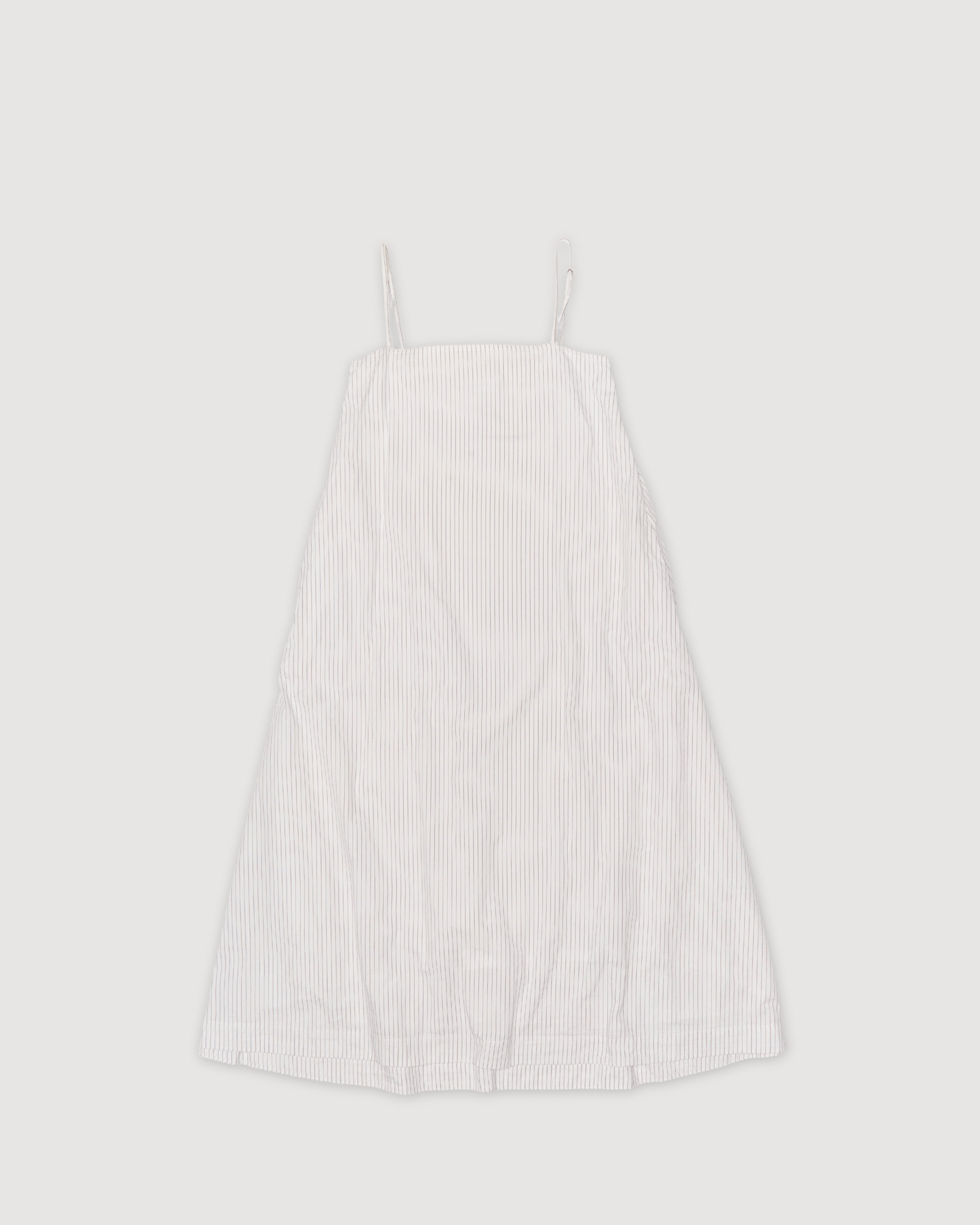 Re-Worn Womens Cotton Stripe Slip Dress