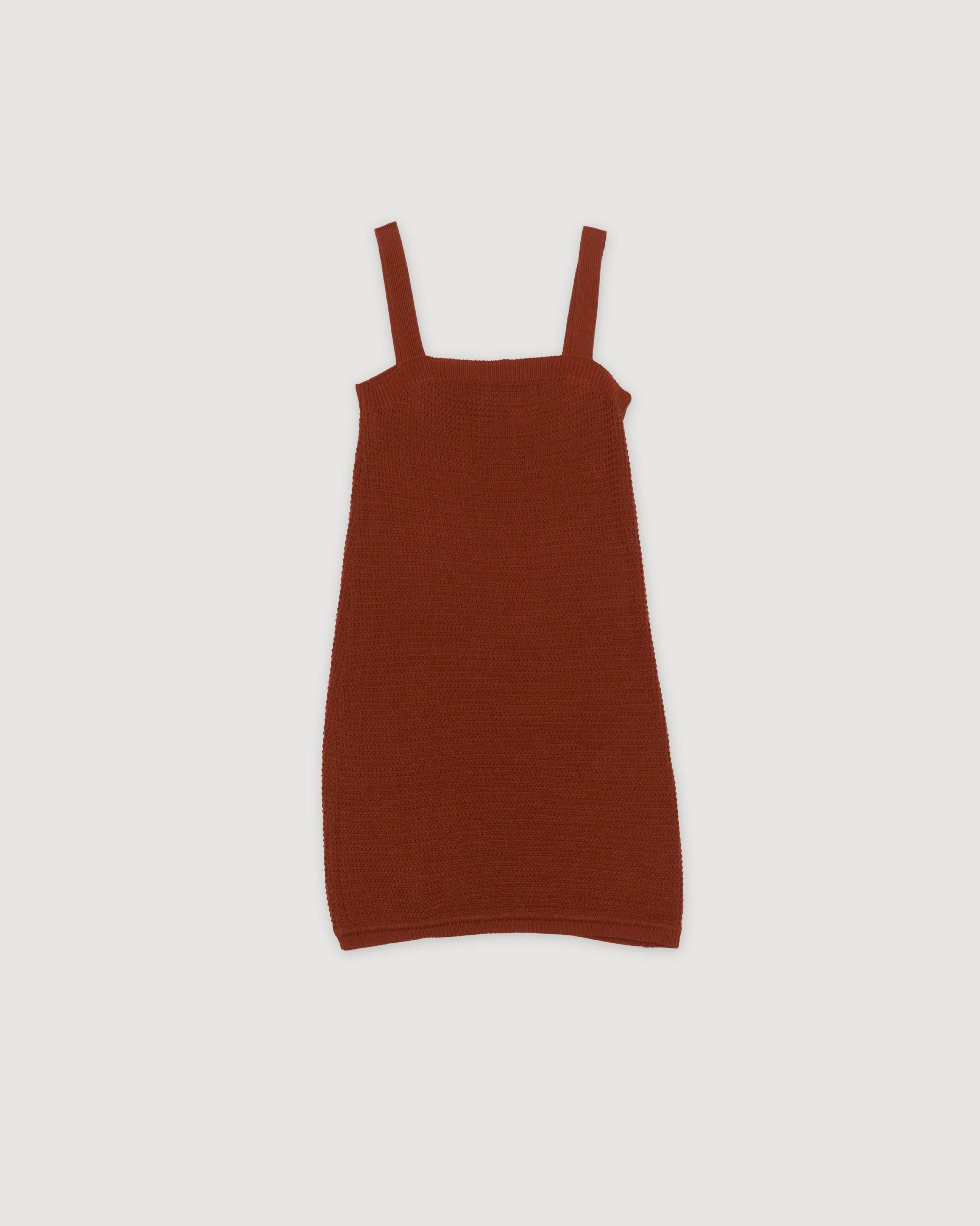 Re-Worn Womens Cotton Textured Tank Dress