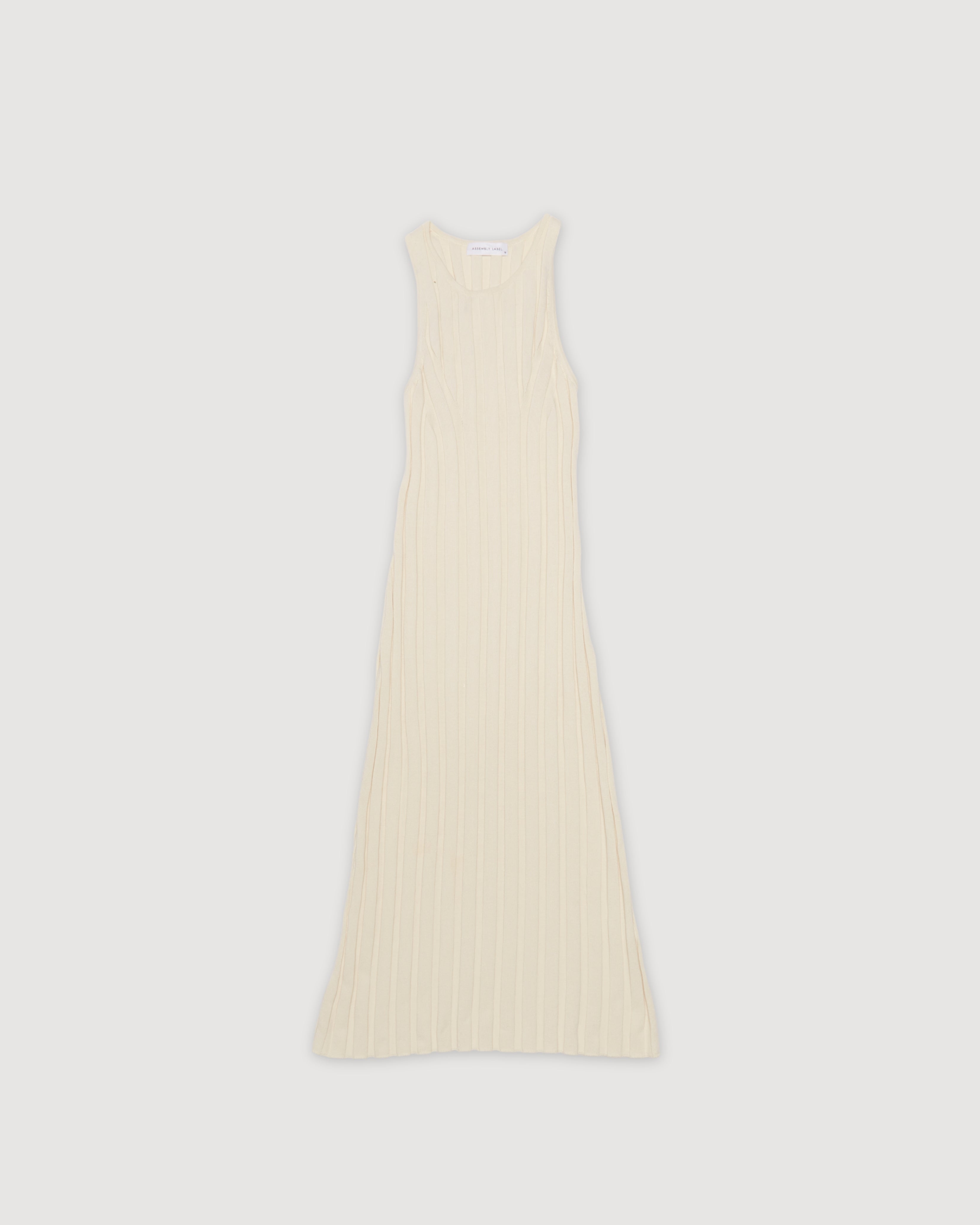 Re-Worn Womens Cotton Textured Tank Dress