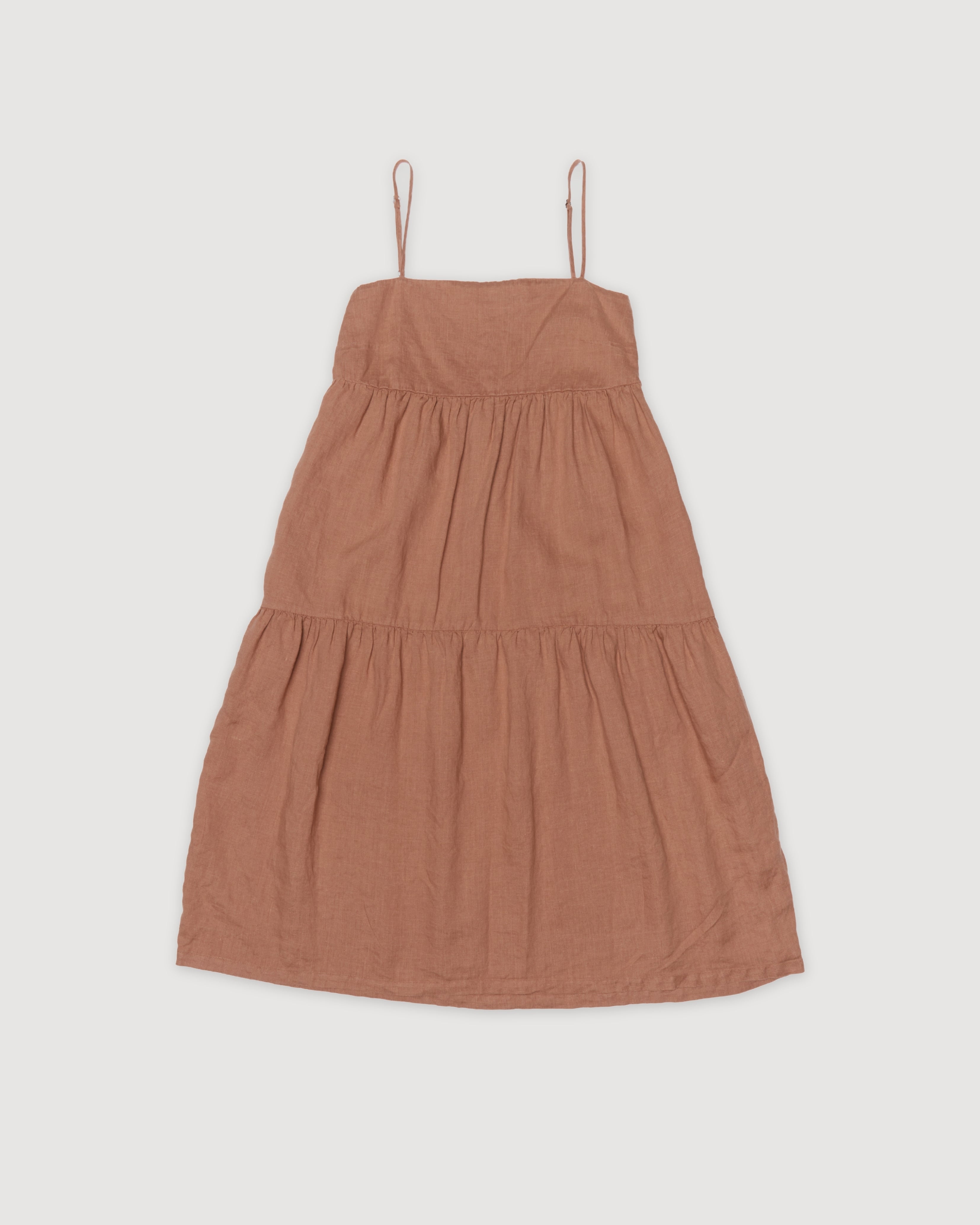 Re-Worn Womens Linen Dress