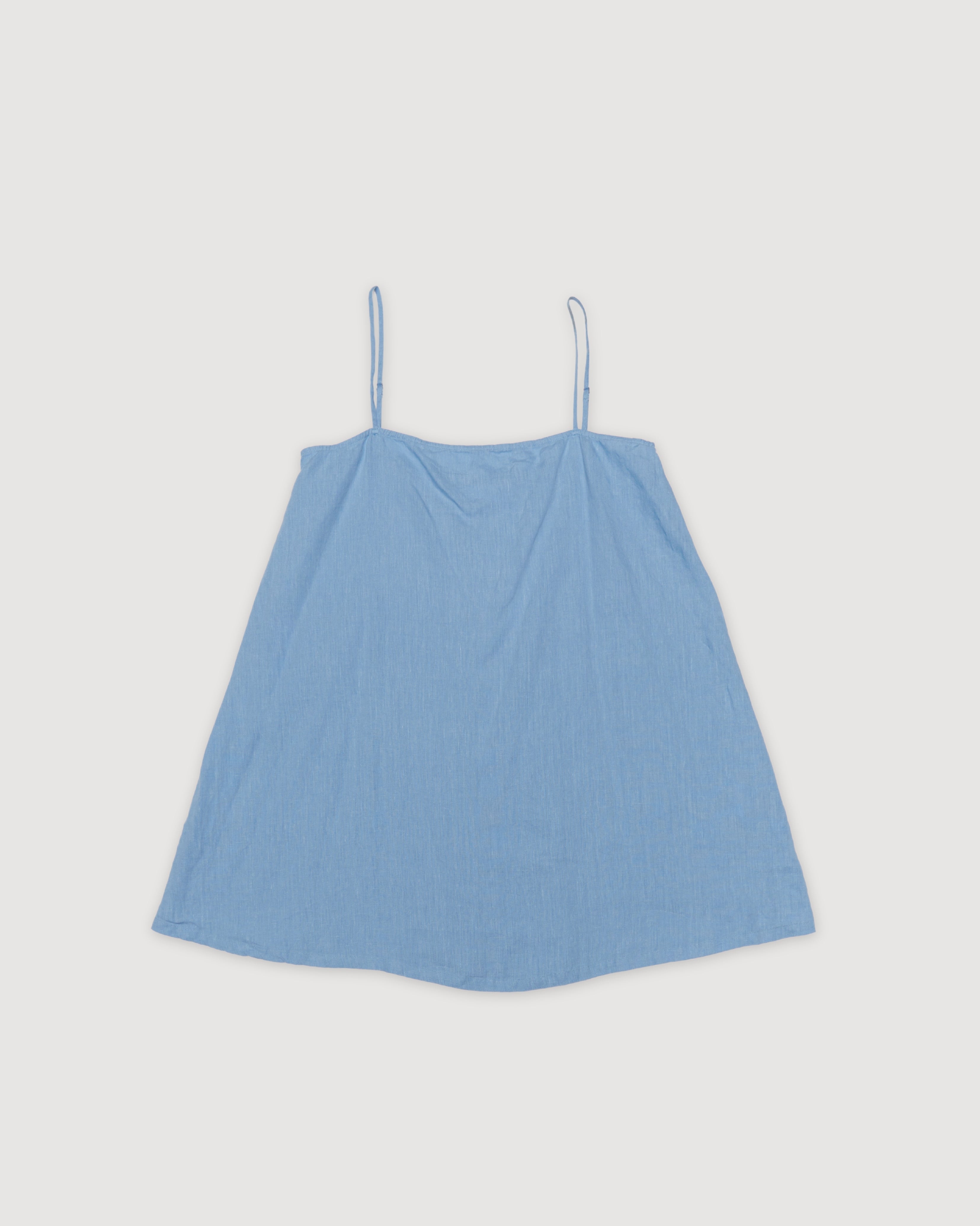 Re-Worn Womens Linen Slip Dress