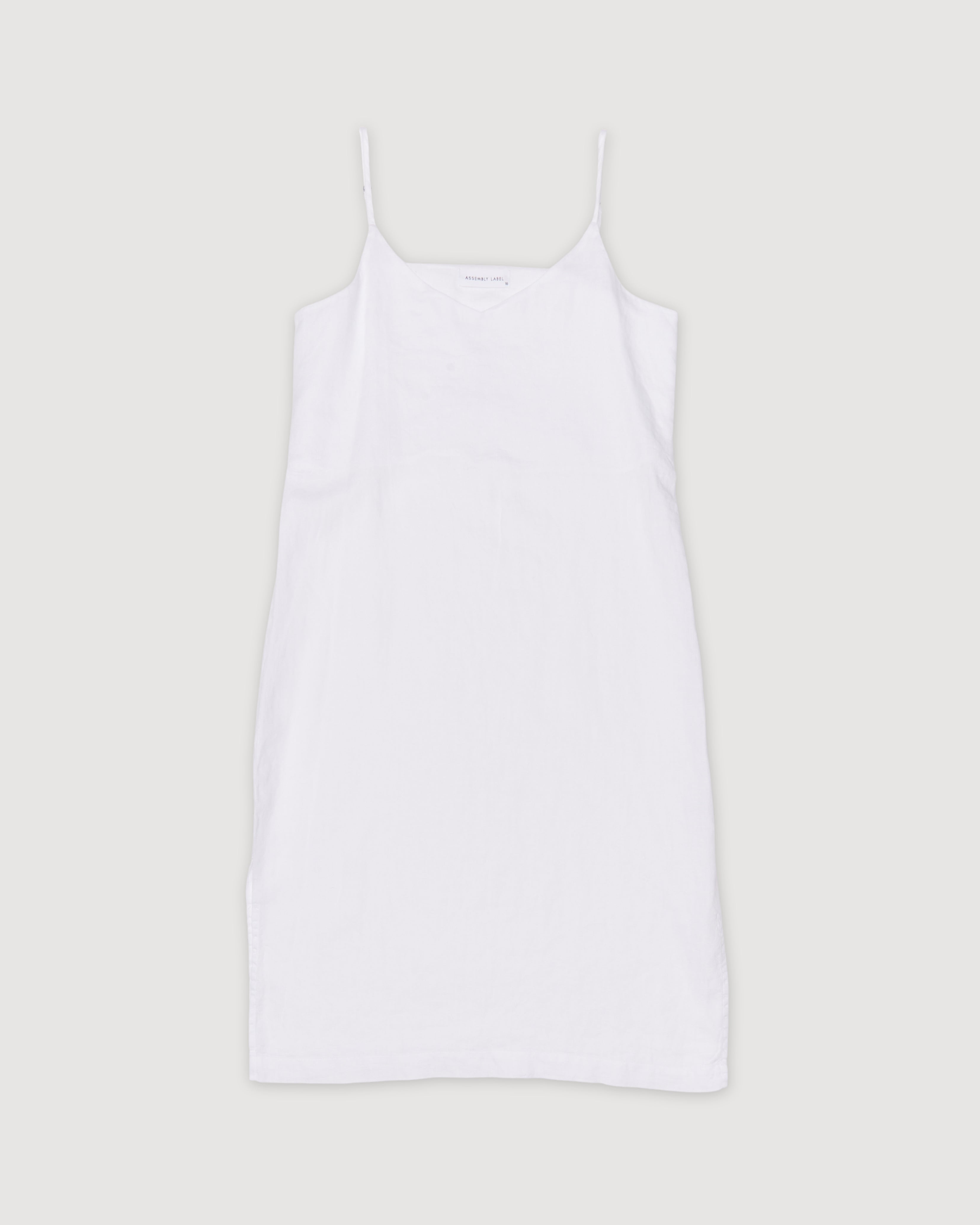 Re-Worn Womens Linen Slip Dress