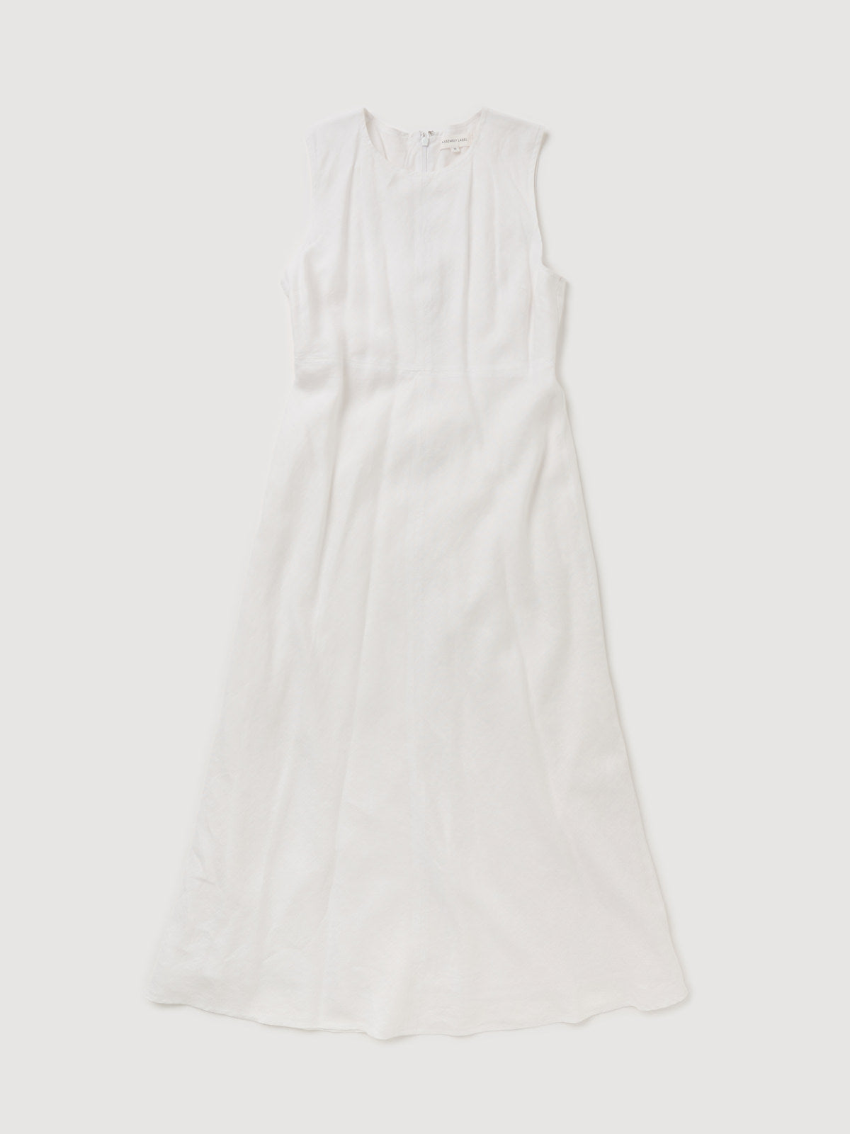 Re-Worn Womens Linen Textured Dress