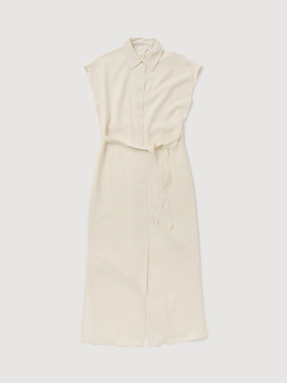 Re-Worn Womens Silk Blend Textured Shirt Dress