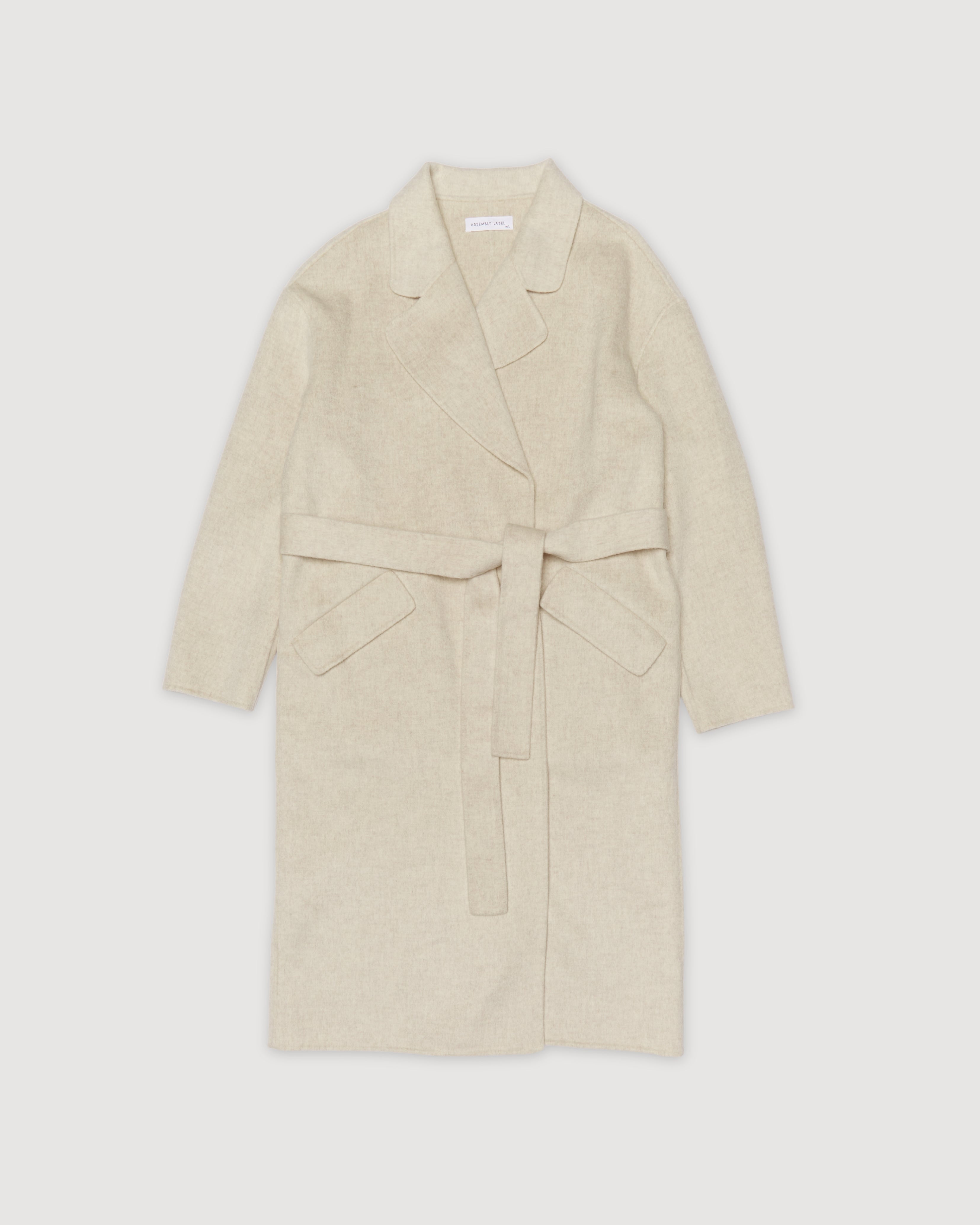 Re-Worn Wool Textured Coat