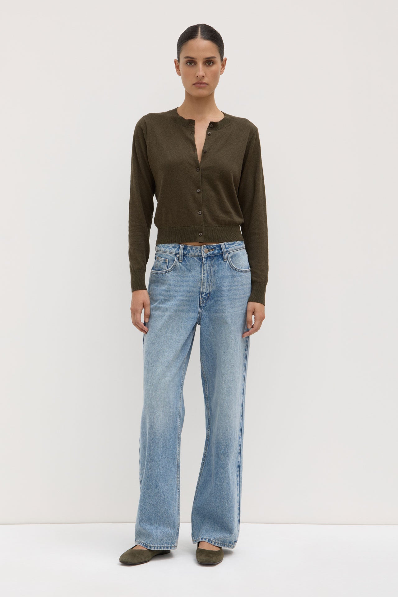 Semra Cotton Cashmere Cardigan