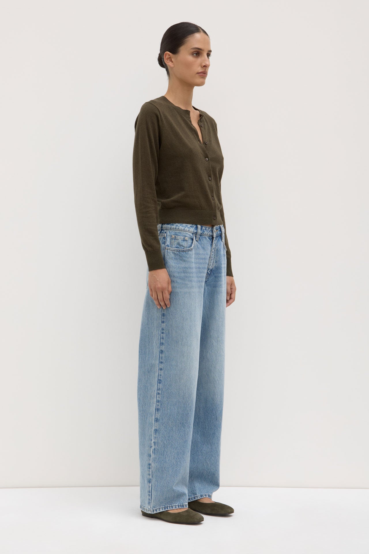 Semra Cotton Cashmere Cardigan