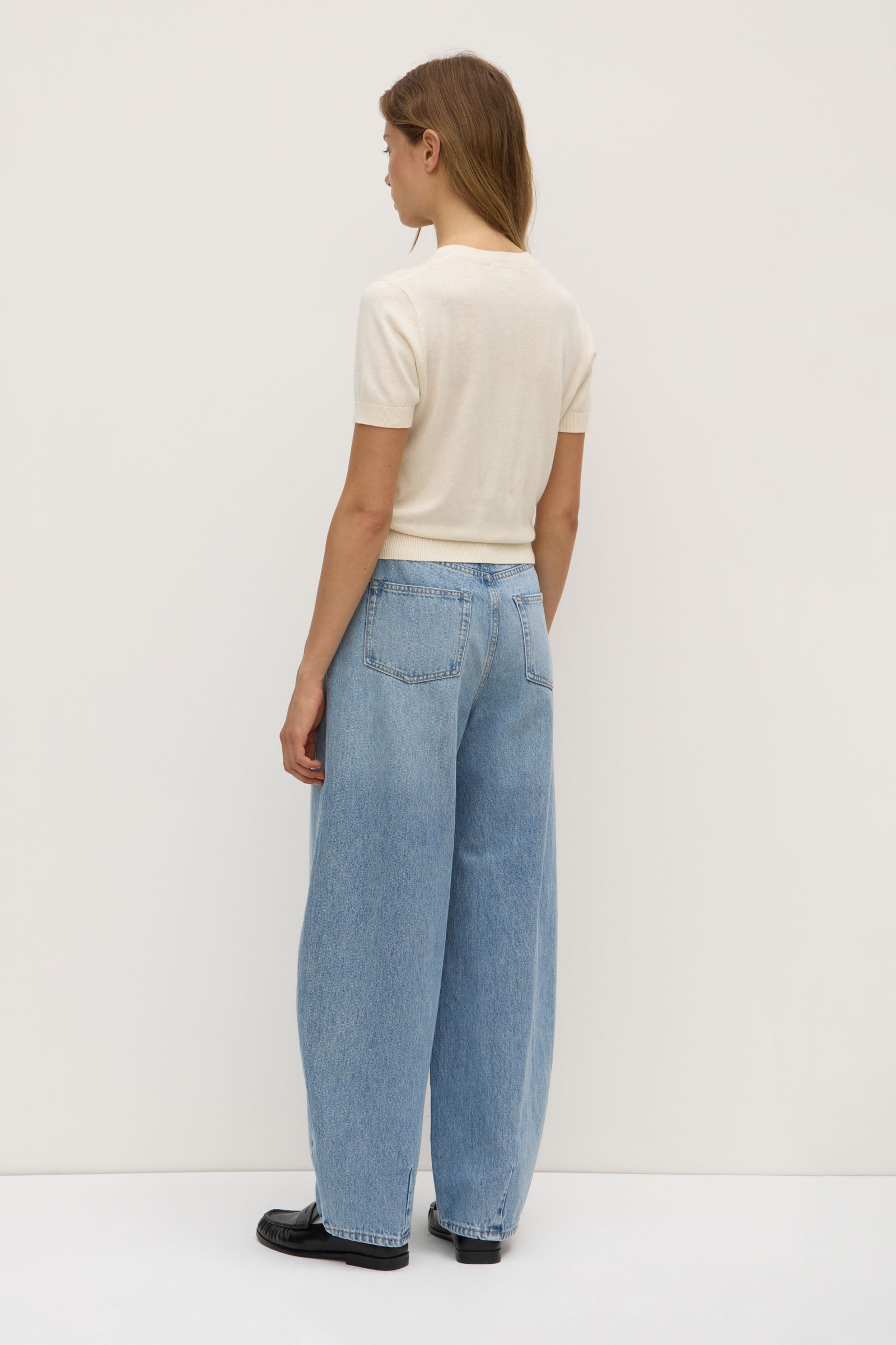 Semra Cotton Cashmere Short Sleeve Cardigan
