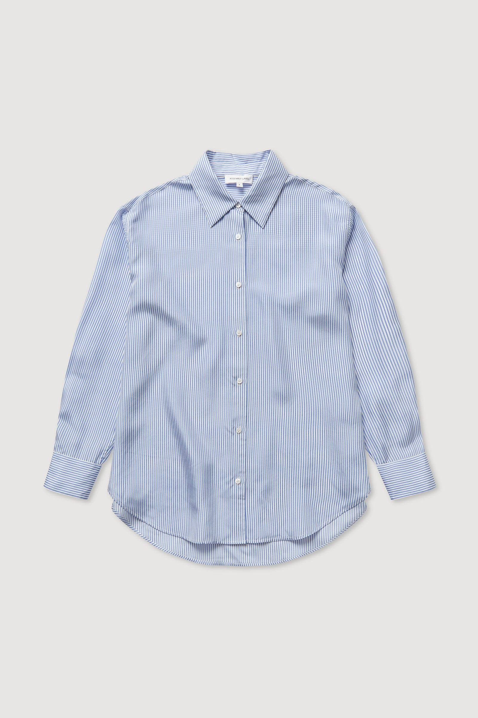 Spencer Stripe Silk Shirt