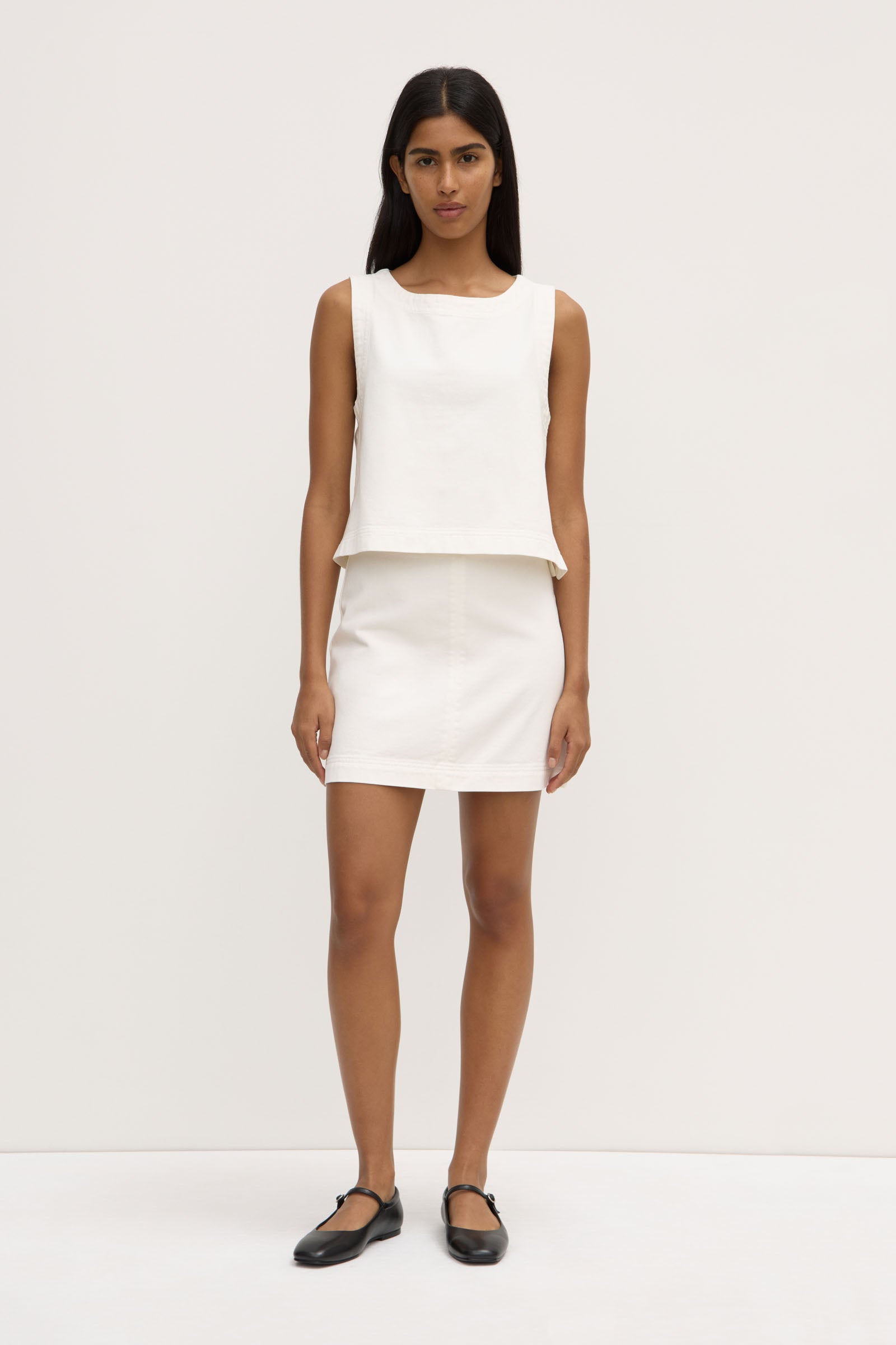 Zoey Twill Mini Skirt