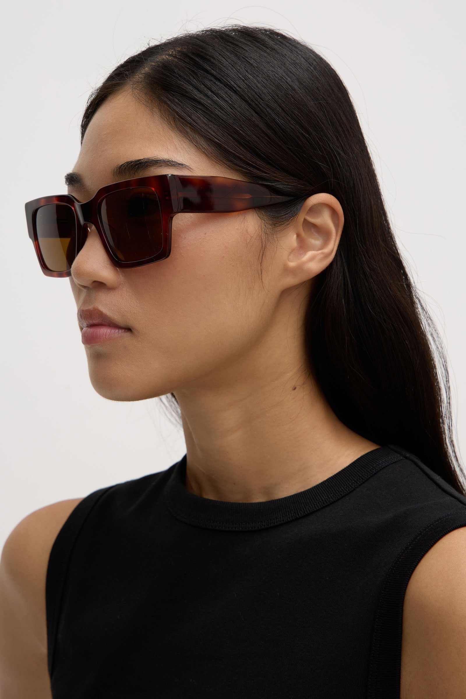 Oversize Square Frame Sunglasses