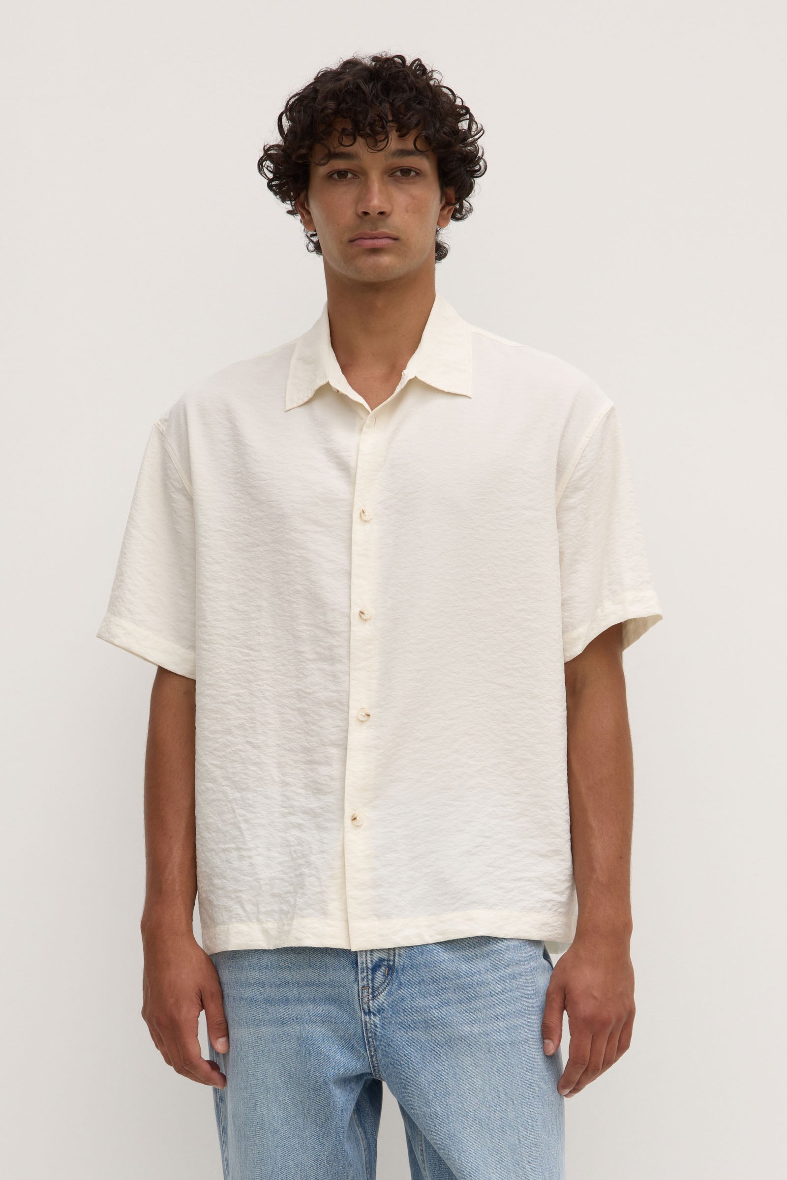 Brook Silk Short Sleeve Shirt