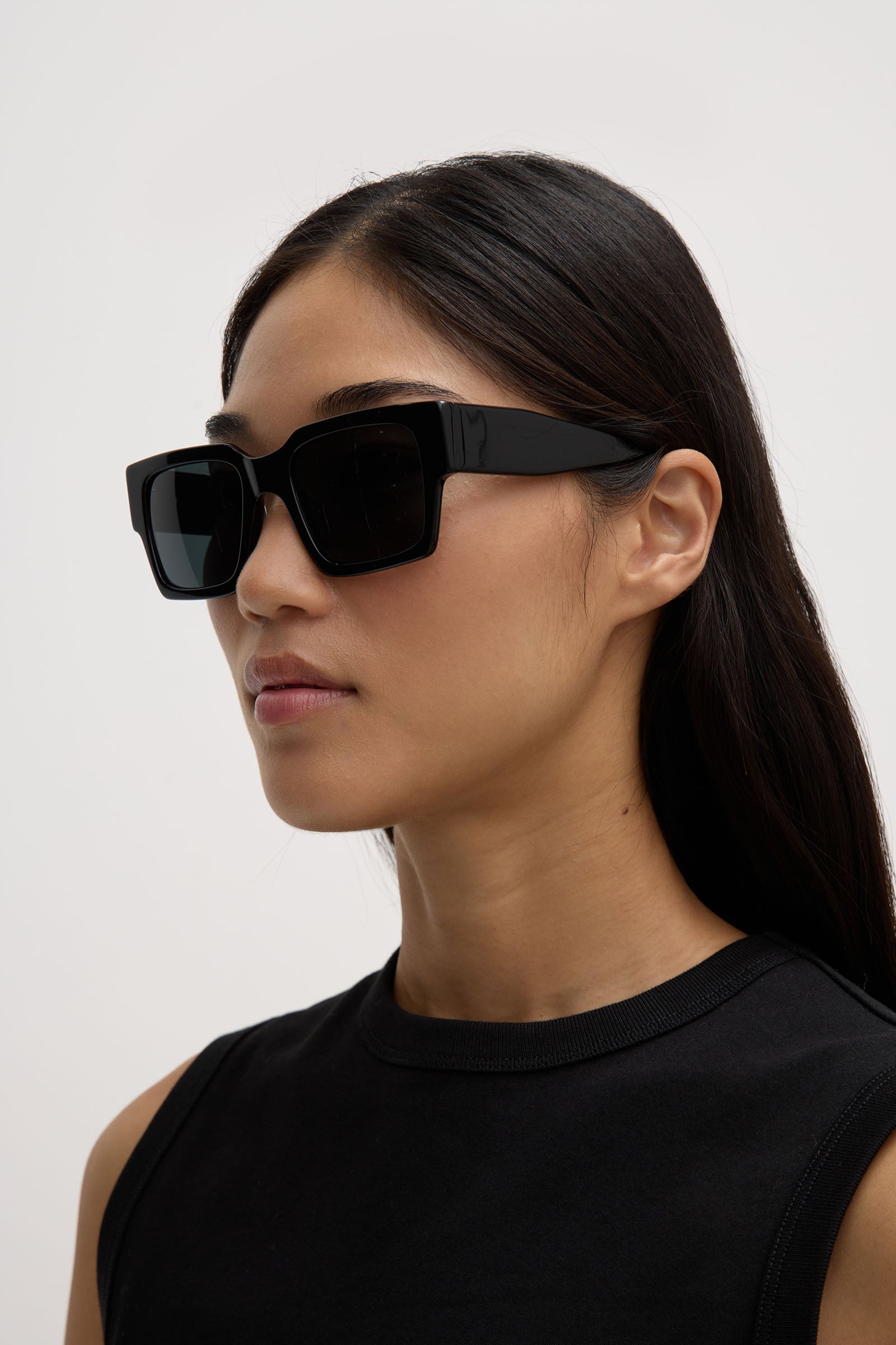 Oversize Square Frame Sunglasses