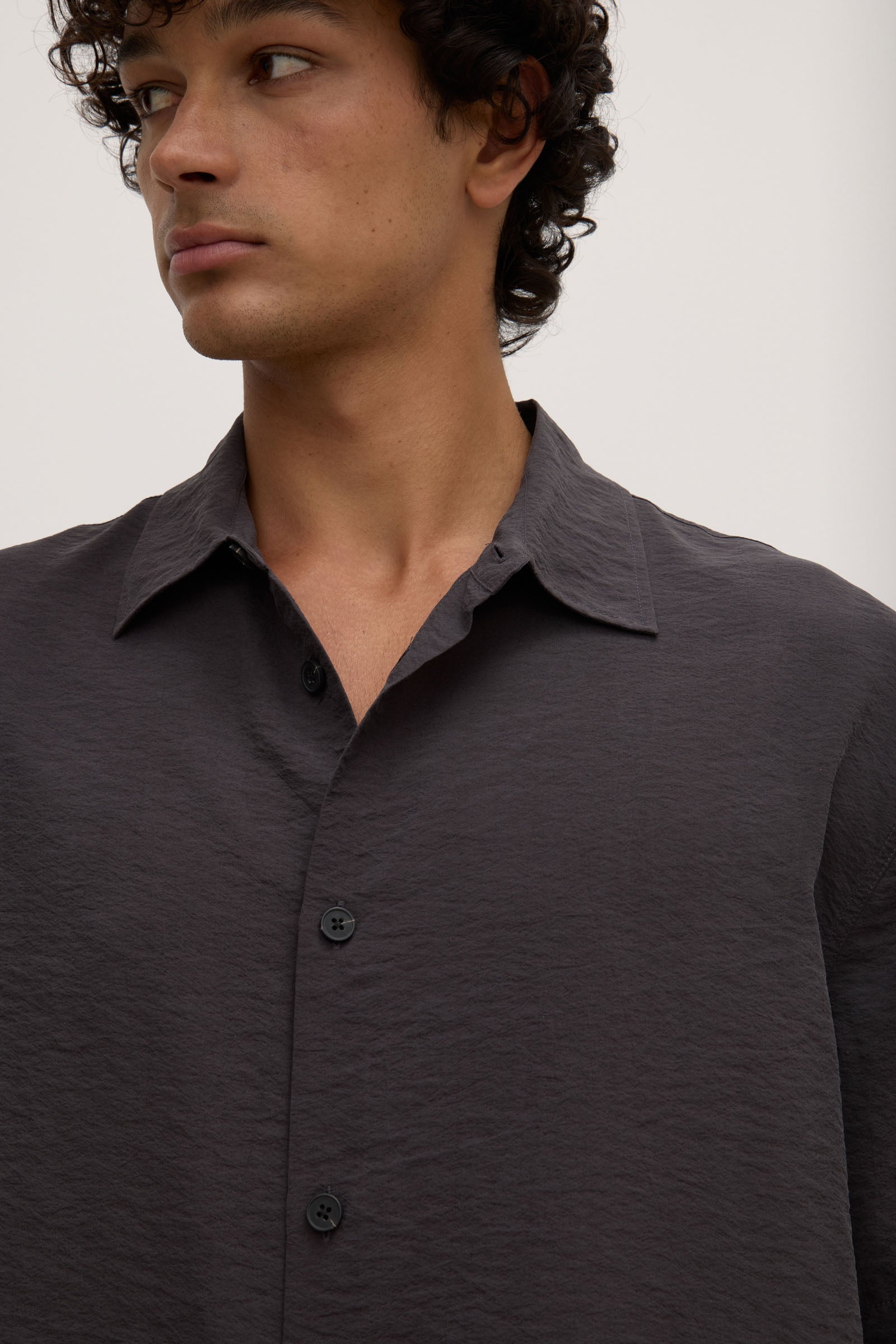 Brook Silk Short Sleeve Shirt