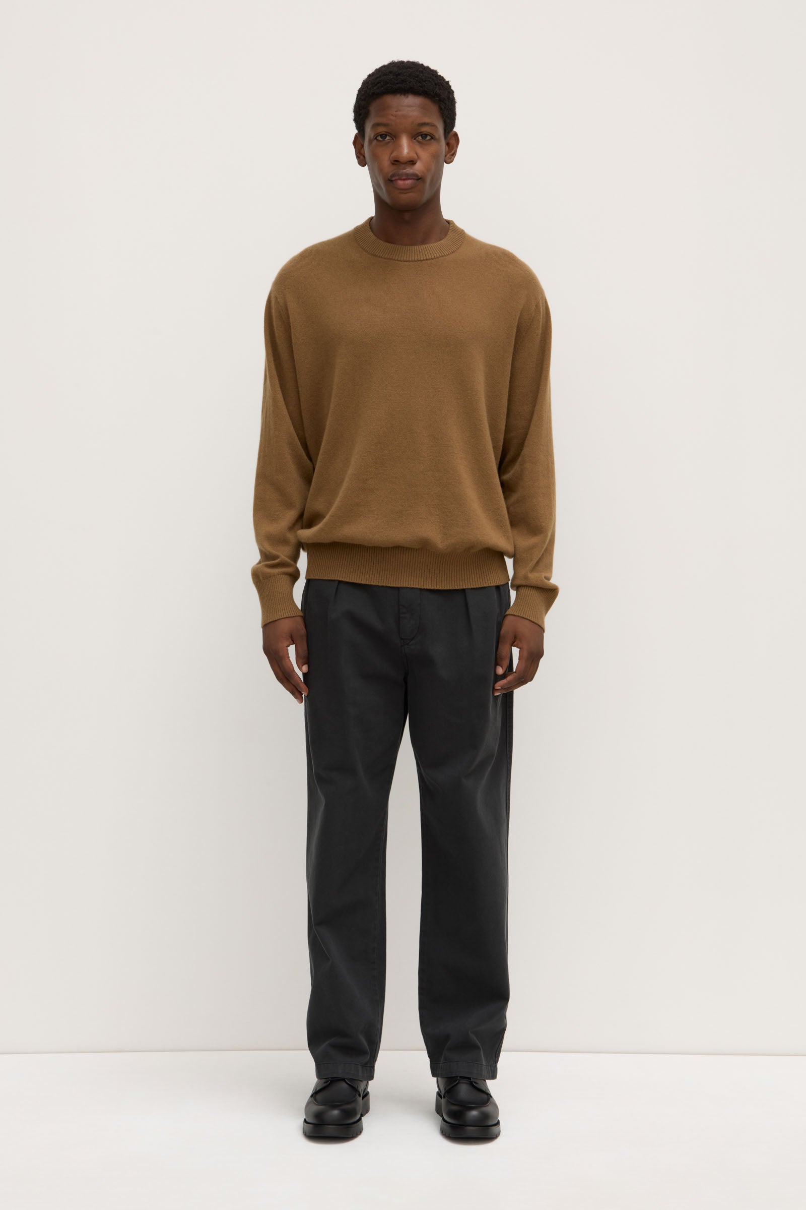 Cashmere Crew Neck Knit