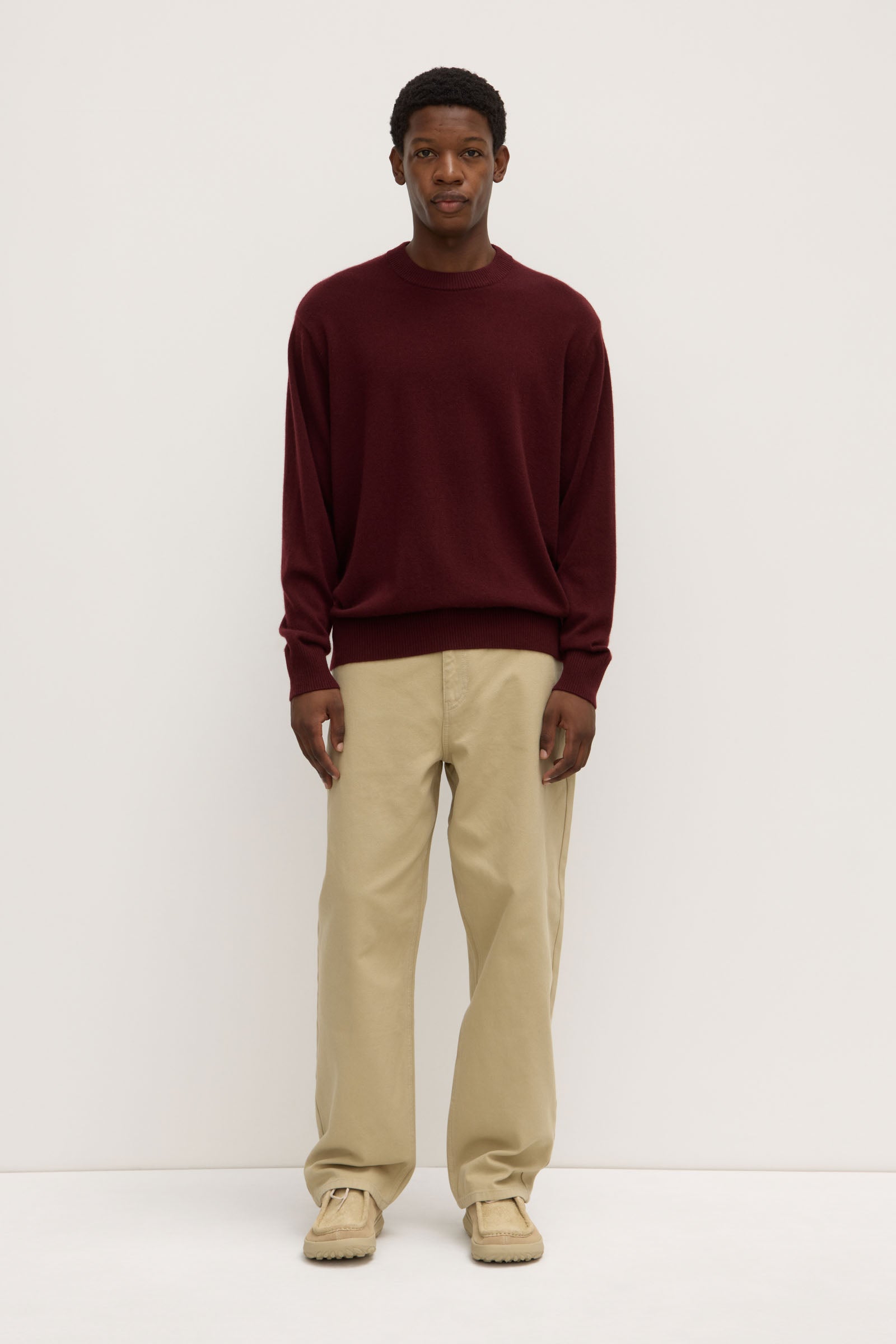 Cashmere Crew Neck Knit