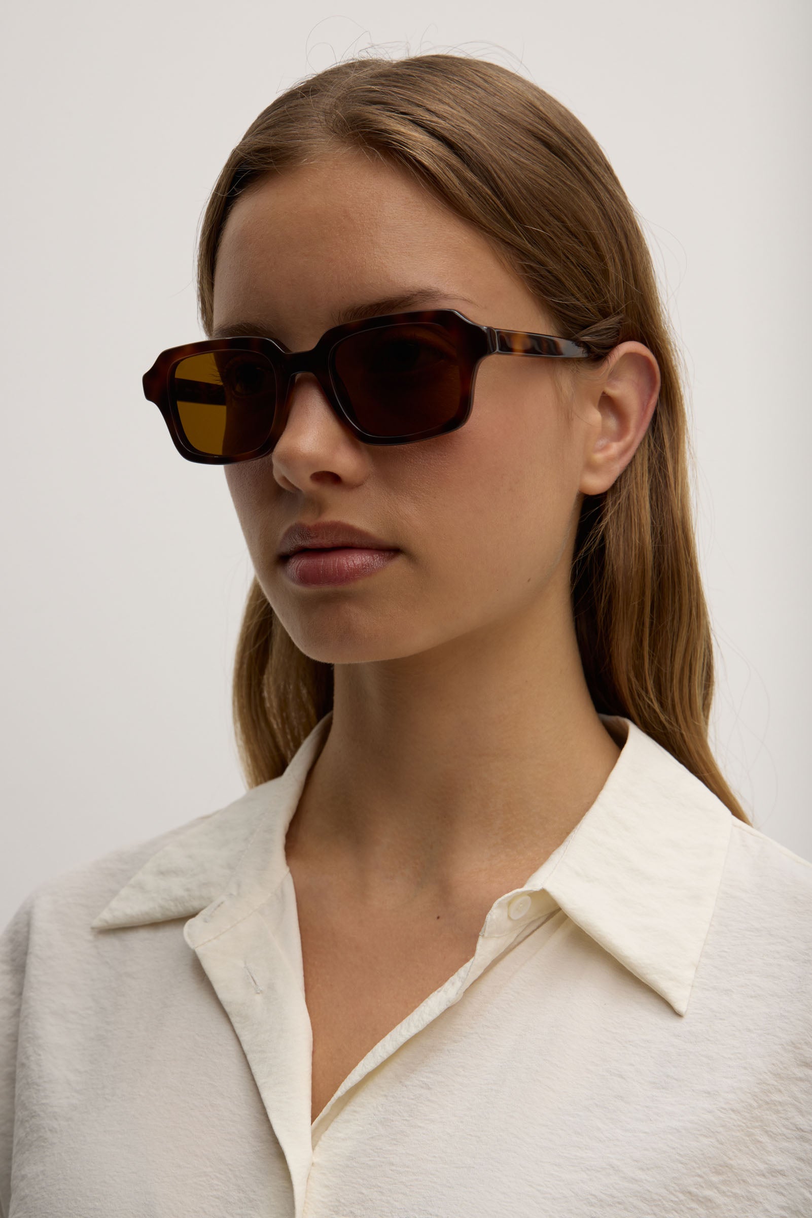Retro Square Frame Sunglasses