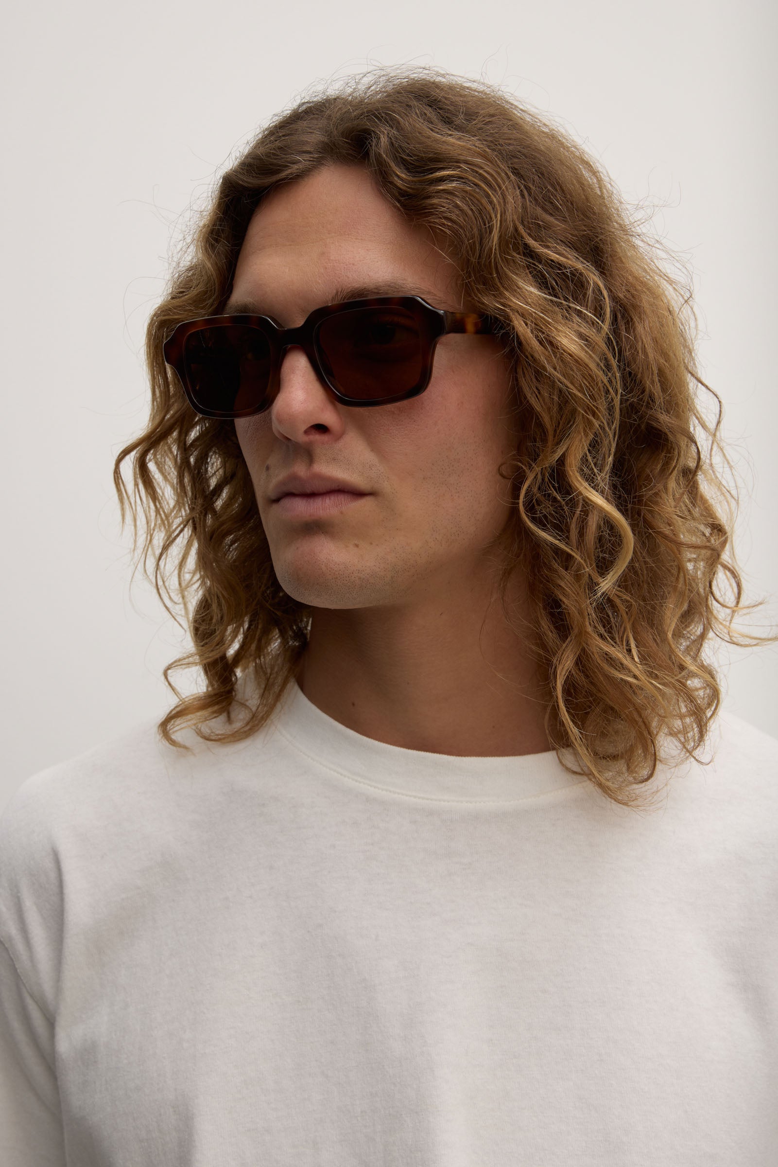 Retro Square Frame Sunglasses
